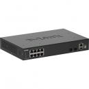 D-Link(ディーリンク) DGS-1530-10/A1 DGS-1530-10 ギガビットL2スタッカブルスマートマネージドスイッチ、10/100/1000BASE-Tポート×8、10G SFP+スロット×2、ファンレス、リミテッドライフタイム保証対象