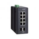 CONTEC SH-9210AT-POE PoE対応 産業用マネージドスイッチングHUB ギガビット 10ポート