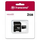 Transcend TS2GUSD microSDカード 2GB (SDカード変換アダプタ付き)