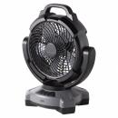 サンワサプライ FAN-W1BK 大型作業用ファン（充電式・自動首振り機能付き）