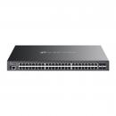 TP-LINK SG5452XMPP(un) Omada ギガビットポート×48 スタッカブル ライトL3マネージPoE++スイッチ（10Gスロット×4搭載）