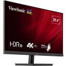 ビューソニック VA3208-4K-MHD 31.5型ワイド液晶ディスプレイ/3840×2160/HDMI、DisplayPort/ブラック/スピーカー：あり/4H UHD IPSパネル、チルト