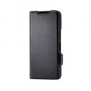 ELECOM PM-S251PLFY3BK AQUOS wish5/ソフトレザーケース/磁石付/耐衝撃/ステッチ/カード収納充実/ブラック
