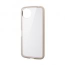 ELECOM PM-S251TSLFCBE AQUOS wish5/TOUGH SLIM LITEケース/フレームカラー/カフェオレ