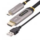 StarTech.com 146B-USBC-HDMI4K-AOC USB-C - HDMI 2.0変換ケーブル/アクティブ光ファイバー/15m/4K60Hz/DP Altモード/単方向