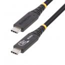 StarTech.com 1M-40G-USB4-CABLE USB4ケーブル/1m/Type-C/40Gbps/240W/8K120Hz/DP Alt/USB-IF認証/高速充電
