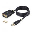 StarTech.com 1P3FFCNB-USB-SERIAL USB - RS232Cシリアル変換ケーブル/クロス/USB 2.0/1m/1ポート/ESD/シリアルコンバーター