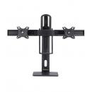 StarTech.com 2MC1S-MONITOR-STAND モニタースタンド/置き型/2画面/最大27インチ/耐荷重各6kg/VESA/自立式 PC パソコン ディスプレイアーム