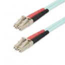 StarTech.com 450FBLCLC20 光ファイバーケーブル/OM4マルチモード/20m/LC-LC/50/125/2芯/100G/ネットワーク パッチコード