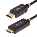 StarTech.com 6F-DP-HDMI-4K60-HDR DisplayPort 1.4 - HDMI 2.0b変換ケーブル/2m/4K60Hz/アクティブ/ビデオコンバーター