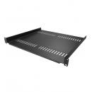 StarTech.com CABSHELF116V2PK サーバーラック棚板/放熱スリット付きトレイ/2枚組/19インチ 1U/耐荷重20kg/奥行き40cm/サーバー シェルフ
