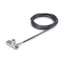 StarTech.com DUALKA10-LAPTOP-LOCK セキュリティーワイヤーロック/2m/4桁ダイヤルシリンダー錠/10個セット/標準ケンジントン/共通キー付パソコンロック