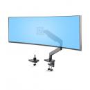 StarTech.com H1M1AG1-MONITOR-ARM モニターアーム/クランプ&グロメット/1画面/最大49インチ 曲面モニター対応/耐荷重20kg/ディスプレイアーム