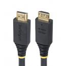 StarTech.com HDMI2-CABLE-GRIP-15F HDMI 2.0ケーブル/グリップコネクター/4.5m/4K60Hz/ハイスピード/HDR10 ARC UHD テレビ用