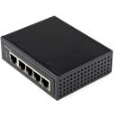 StarTech.com IESC1G50UP イーサネットスイッチ/産業用/アンマネージド/30W PoE+給電/5ポート RJ45/ギガビット対応/壁面取付け可能