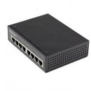 StarTech.com IESC1G80UP イーサネットスイッチ/産業用/アンマネージド/30W PoE+給電/8ポート RJ45/ギガビット対応/壁面取付け可能