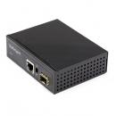 StarTech.com IMC1GSFP60W 光メディアコンバータ/60W PoE+給電/ギガビット対応/SFP to RJ45/シングル・マルチモード/最大100m