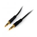 StarTech.com MU6MMS オーディオケーブル/1.8m/3.5mm 3極ミニプラグ/オス-オス/ステレオ スピーカー ヘッドホン イヤホンコード