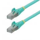 StarTech.com NLAQ-10F-CAT6A-PATCH カテゴリ6A LANケーブル/3m/アクア/10G/100W PoE/RoHS/CAT6A イーサネットケーブル