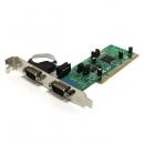 StarTech.com PCI2S4851050 RS232C シリアルポート拡張カード/PCI/2ポート RS232C/Windows Linux/アダプター