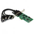 StarTech.com PEX4S232485 シリアルアダプターカード/PCIe x1/4ポート/2x RS232 + 2x RS422/RS485/標準&ロープロ