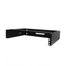 StarTech.com RACK-2U-14-BRACKET ラックマウントブラケット/2U/19インチ/耐荷重35kg/ケージナット付属/浅型サーバー用壁掛け金具/IT機器用