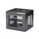 StarTech.com RK920WALM サーバーラック/壁掛型キャビネット/9U/4ポスト/取付奥行48cm/耐荷重90kg/AV ネットワーク機器収納用