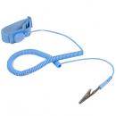 StarTech.com SWS100 静電気防止リストストラップ/帯電防止/接地用ワイヤー/ワニ口クリップ付き/コード実効長1.8m