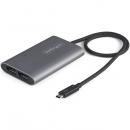 StarTech.com TB32DP14 Thunderbolt 3 - DisplayPort 1.4変換アダプター/2画面/4K60Hz/ビデオコンバータ