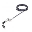 StarTech.com UNIVK-LAPTOP-LOCK セキュリティーワイヤーロック/2m/シリンダー錠/標準スロット対応/ノートパソコン PC用 盗難防止 ケーブル