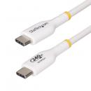 StarTech.com USB2EPR1MW USB-C充電ケーブル/1m/USB 2.0/240W/PD 3.1 EPR/USB-IF/ホワイト/急速 高速充電