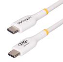 StarTech.com USB2EPR3MW USB-C充電ケーブル/3m/USB 2.0/240W/PD 3.1 EPR/USB-IF/ホワイト/急速 高速充電