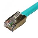エイム電子 C5ES-STP-LB-40 カテゴリ5e STPケーブル 単線 ストレート 薄青 40m