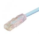エイム電子 C6X-SO-LB-45 カテゴリ6 UTPケーブル 単線 1000BASE-TXクロス 薄青 45m