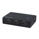 グリーンハウス GH-HSWL3C-BK HDMIセレクタ 4K対応 3ポート HDCP2.2 ブラック