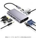 エムディーエス MDS-DSUC04 USB Type-C接続ドッキングステーション