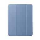 ELECOM TB-A25MSABG iPad Air 11インチ(M3/M2)/フラップケース/衝撃吸収/ApplePencil収納/スリープ対応/ブルーグレー