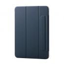 ELECOM TB-A25RWVPF2NV iPad 11インチ(A16)/10.9インチ(第10世代)/フラップケース/超薄型/マグネット装着/スリープ対応/ネイビー