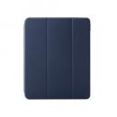 ELECOM TB-A25XSANV 13インチiPad Air(M2)/フラップケース/衝撃吸収/ApplePencil収納/スリープ対応/ネイビー