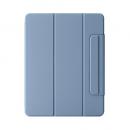 ELECOM TB-A25XWVPF2BG 13インチiPad Air(M2)/フラップケース/超薄型/マグネット装着/スリープ対応/ブルーグレー