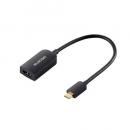 ELECOM AD-CHDMIQBK4 Type-C映像変換アダプタ/TypeC-HDMI/60Hz/ブラック