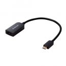 ELECOM MPA-CHDMIQBK3 映像変換アダプター/USB Type-C to HDMI/ミラーリング対応/60Hz/0.15m/ブラック