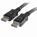 StarTech.com DISPLPORT20L 6.1m ラッチ付きDisplayPortケーブル　ディスプレイポート/ DPモニターケーブル　オス/オス　ブラック