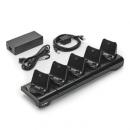 ウェルコムデザイン W-CRD-MPM-5SCHJP1-01 ZQ310 Plus 320 Plus 本体5連クレードル ACアダプタ ACコード同梱 Zebra