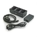 ウェルコムデザイン W-SAC-MPM-3BCHJP1-01 ZQ310 Plus 320 Plus バッテリー3連充電器 ACアダプタ ACコード同梱 Zebra