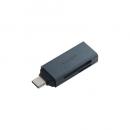 ELECOM MR3C-D20BK メモリリーダ/Type-Cコネクタ/直挿しタイプ/USB 5Gbps/SD+microSD用/ブラック