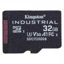 Kingston SDCIT2/32GBSP 32GB microSDHC UHS-I Class 10 産業グレード温度対応カード SDアダプター無し
