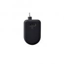 ELECOM DE-C58L-5000BK モバイルバッテリー/リチウムイオン電池/直挿し/180度スイングコネクタ/12W/5000mAh/USB-C/Lightningコネクタ/ブラック