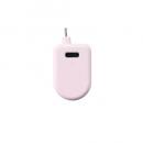 ELECOM DE-C58L-5000PN モバイルバッテリー/リチウムイオン電池/直挿し/180度スイングコネクタ/12W/5000mAh/USB-C/Lightningコネクタ/ピンク