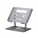 StarTech.com ATFR-LAPTOP-RISER ノートパソコンスタンド/耐荷重5kg/19.5x24.4cm/回転ベース 高さ角度調整/ラップトップ ノートブックPC用